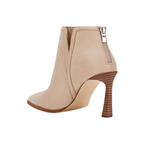 Women’s Pointed Toe Ankle Booties – V-Cut Design, High Heel