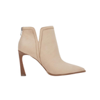 Women’s Pointed Toe Ankle Booties – V-Cut Design, High Heel