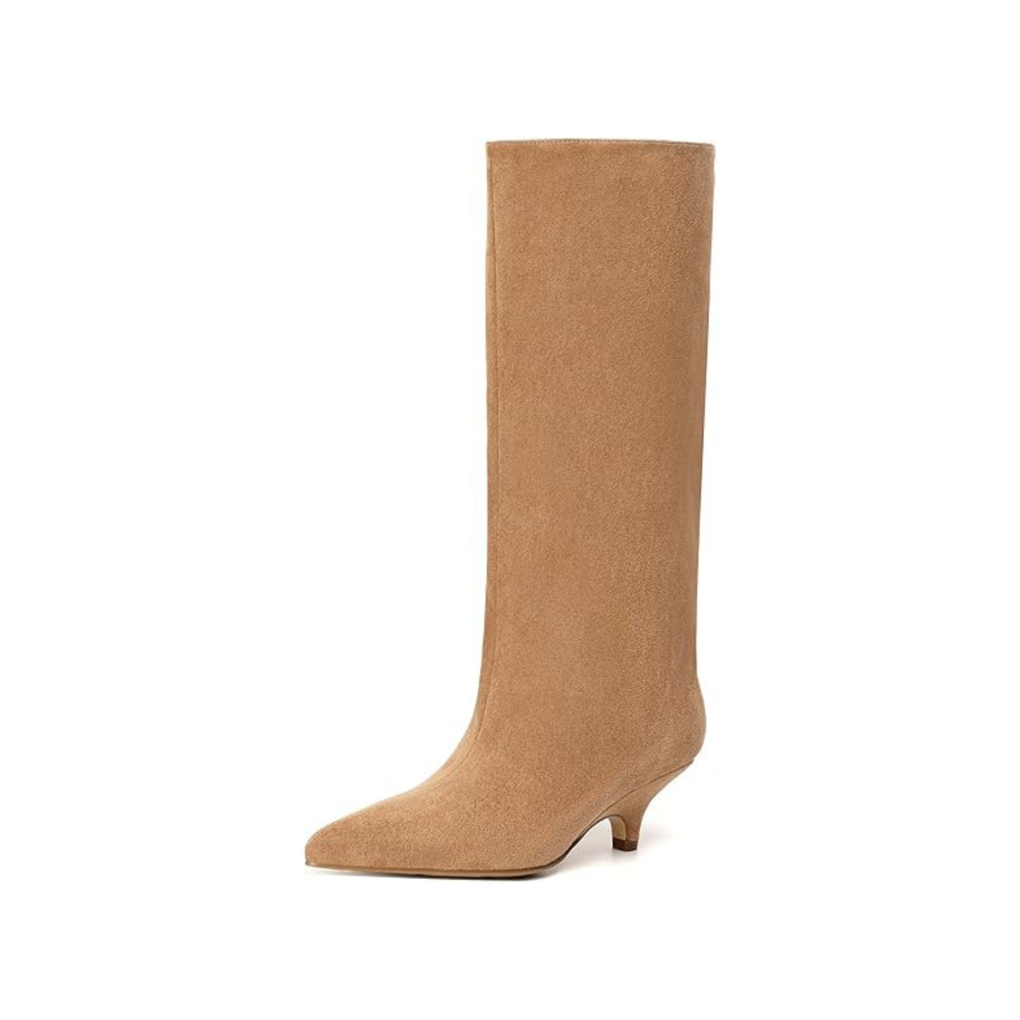 Women’s Knee-High Kitten Heel Boots