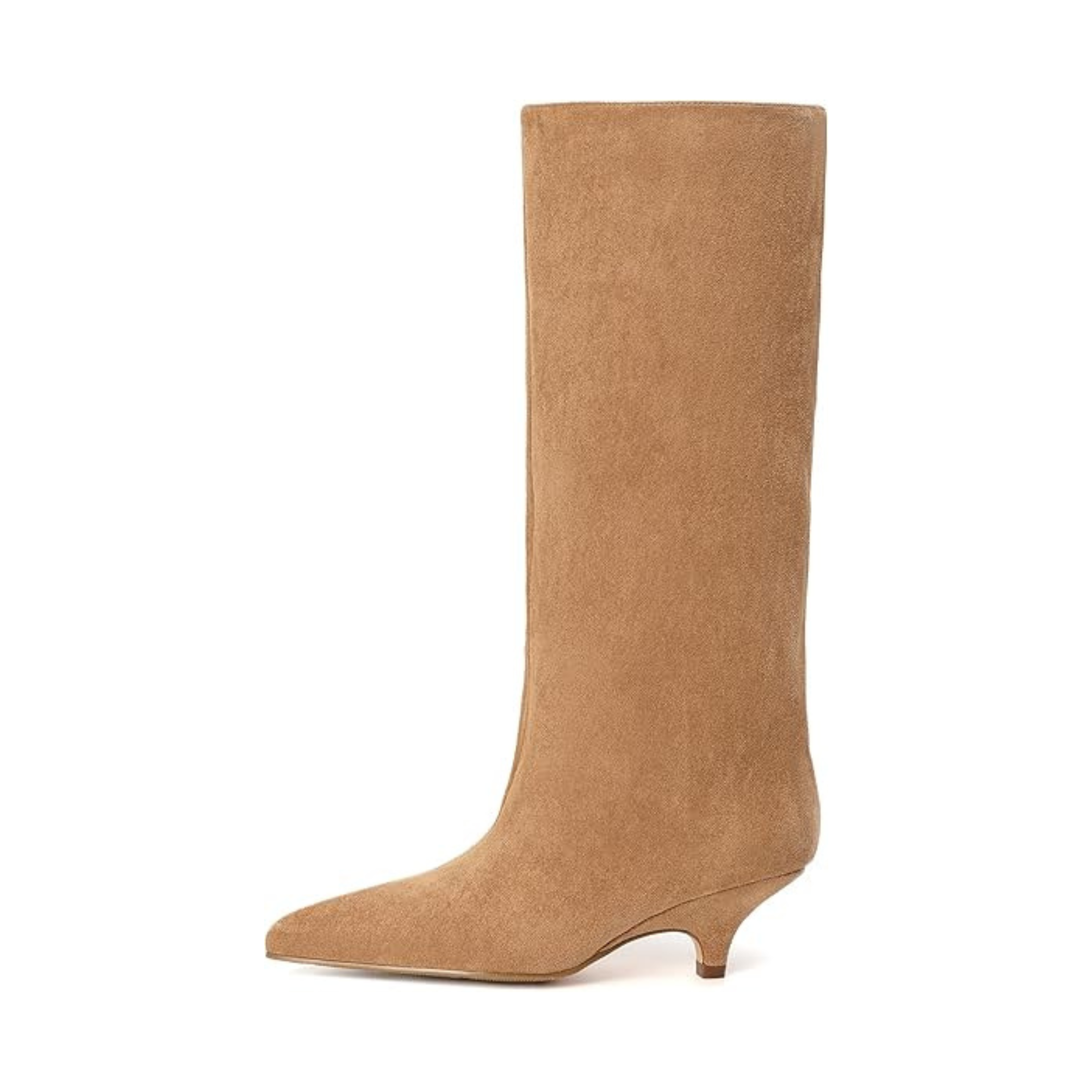 Women’s Knee-High Kitten Heel Boots