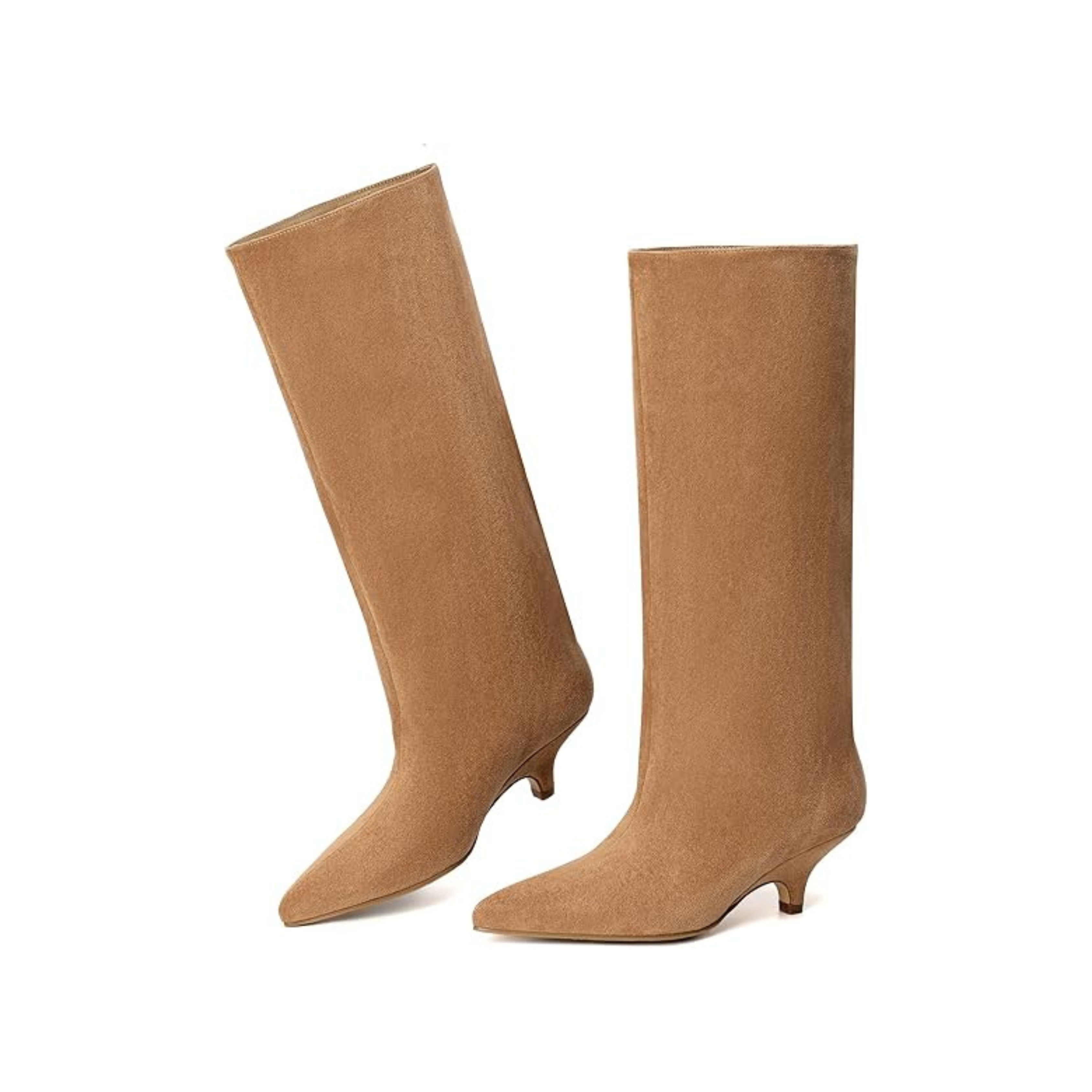 Women’s Knee-High Kitten Heel Boots