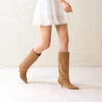 Women’s Knee-High Kitten Heel Boots