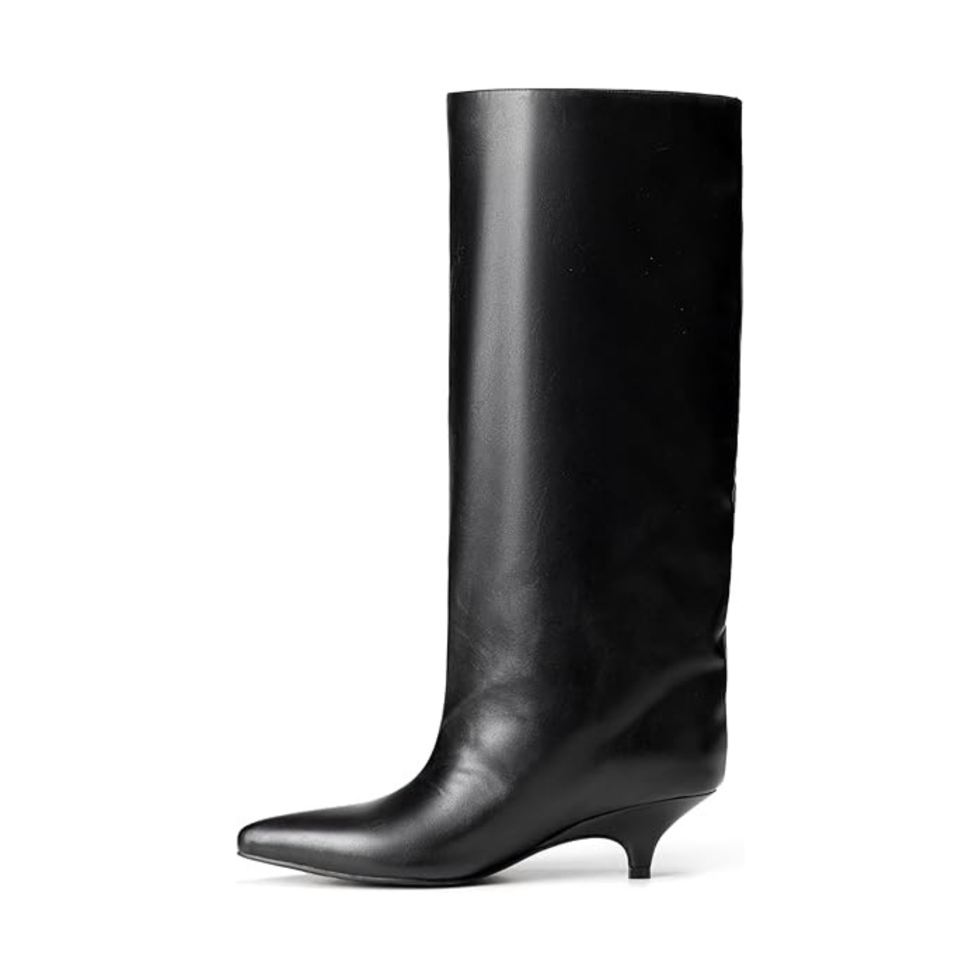 Women’s Knee-High Kitten Heel Boots