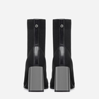 Women’s Pointed Toe Sock Ankle Boots – Stiletto Heel, Stretch Knit