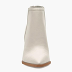 Women’s Pointed Toe Ankle Booties – V-Cut Design, High Heel